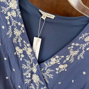 Embroidered Midi Dress by Baltic Born